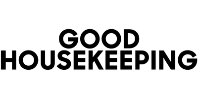 black logo of Good Housekeeping publication against a white background